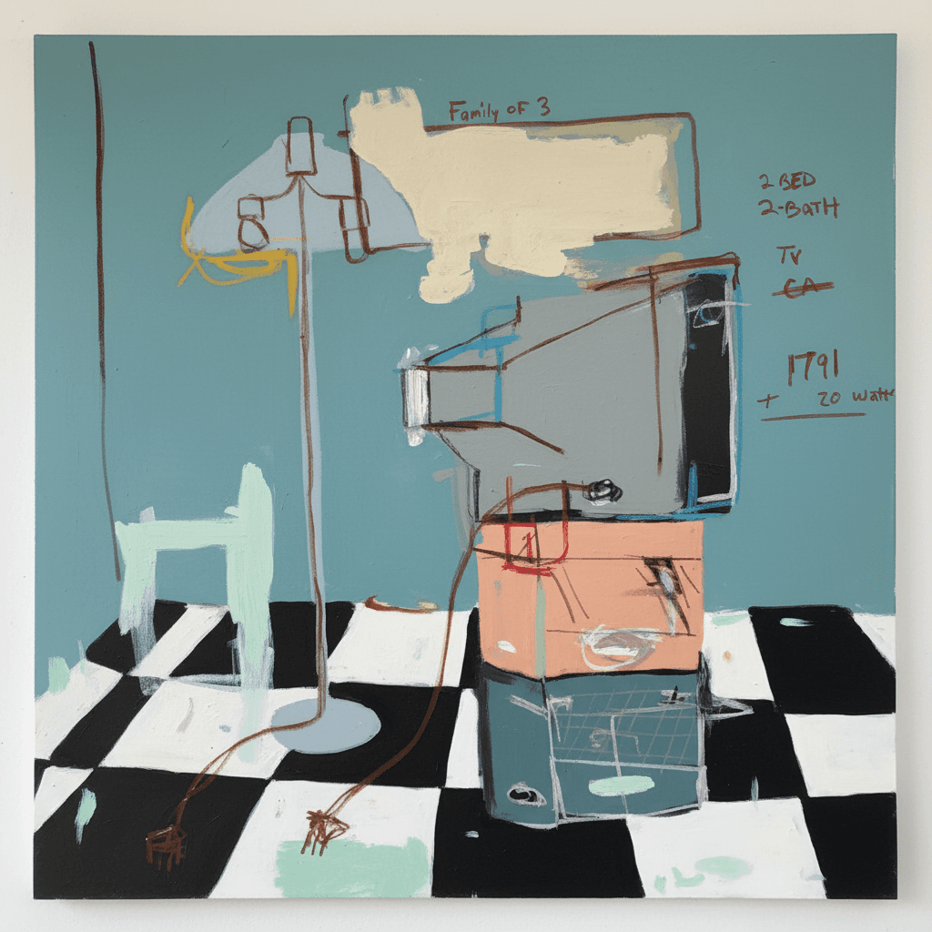 Modern Naive Folk Art wall art